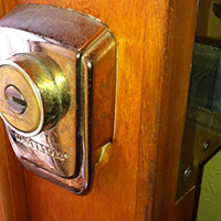 Front Door Upper Lock